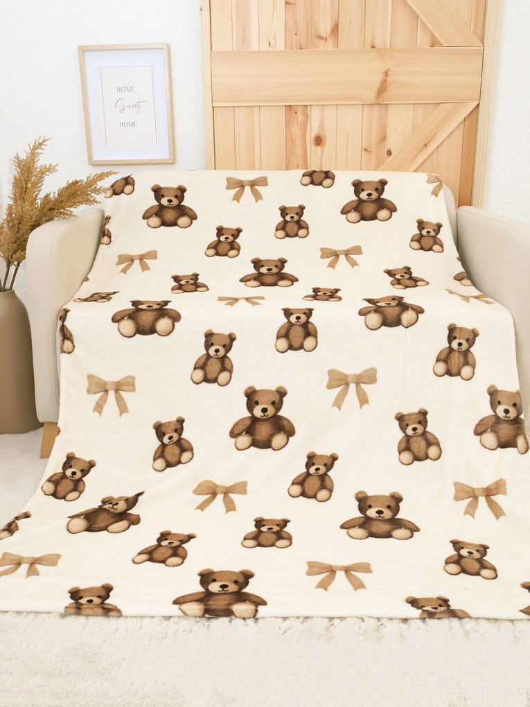 Deka mikroplyš Exclusive 150 × 200 cm – Plyšoví medvidci