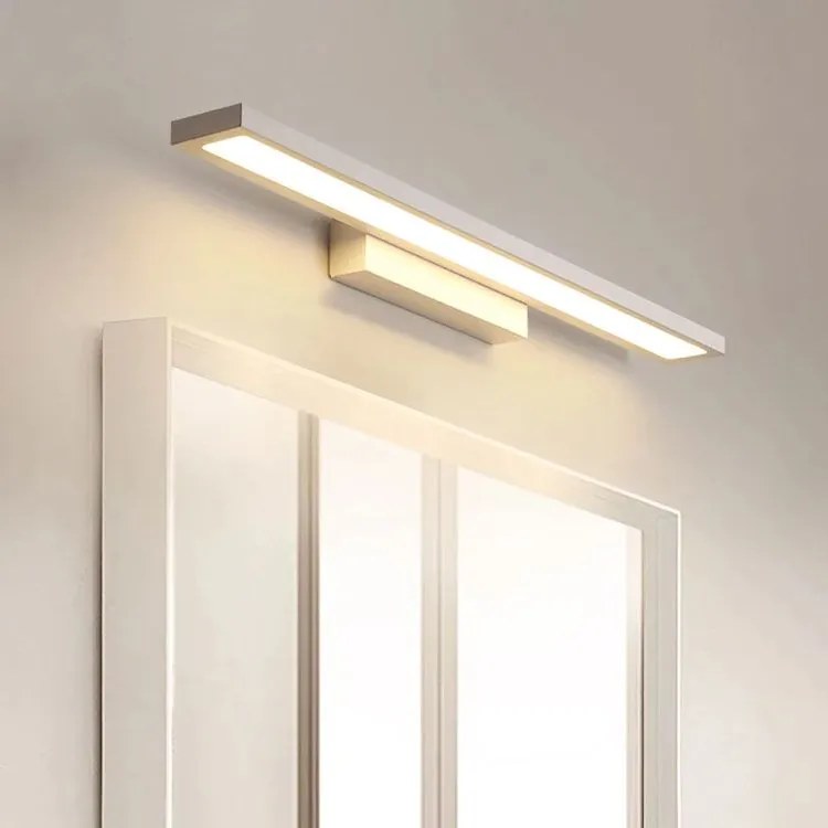 Toolight Toolight, LED kúpeľňové svietidlo nad zrkadlo 40cm APP839-1W, chrómová, OSW-06689