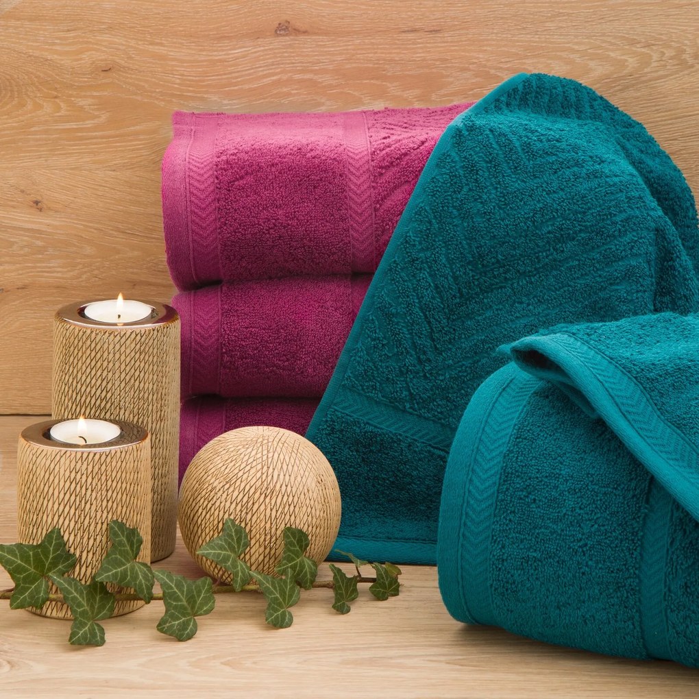 BAVLNENÝ UTERÁK KALIA9 50X90 CM HORČICOVÁ