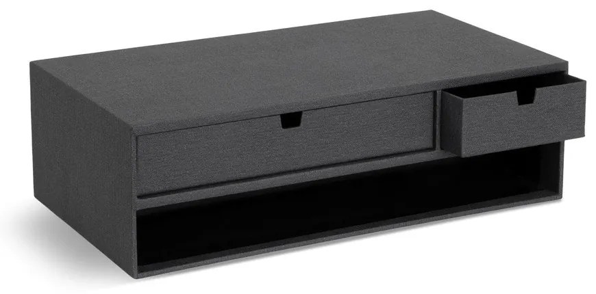 Kartónový organizér zásuvkový/na dokumenty Ted Canvas Paper Laminate – Bigso