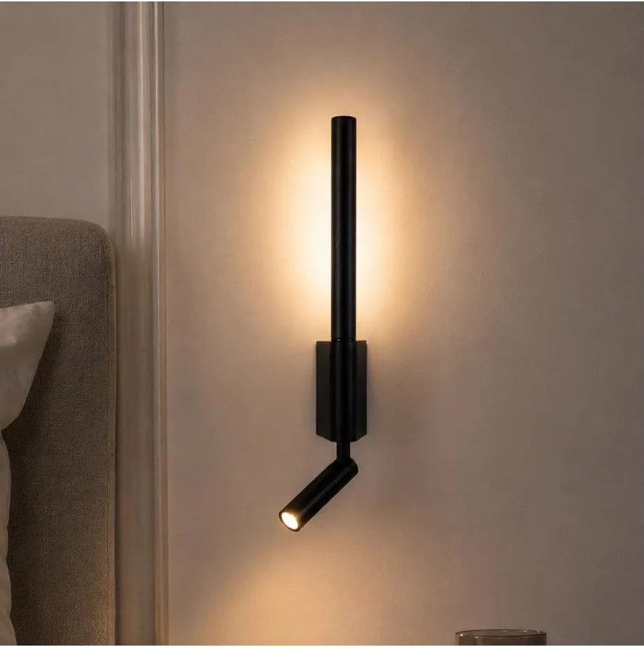 BRILAGI - LED nástenné bodové svietidlo VIXON LED/3W/230V + LED/5W čierna CRI 90