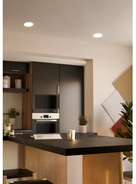 Eglo 900964 -LED Kúpeľňové podhľadové svietidlo RAPITA 11,5W/230V pr.15,5cm IP65