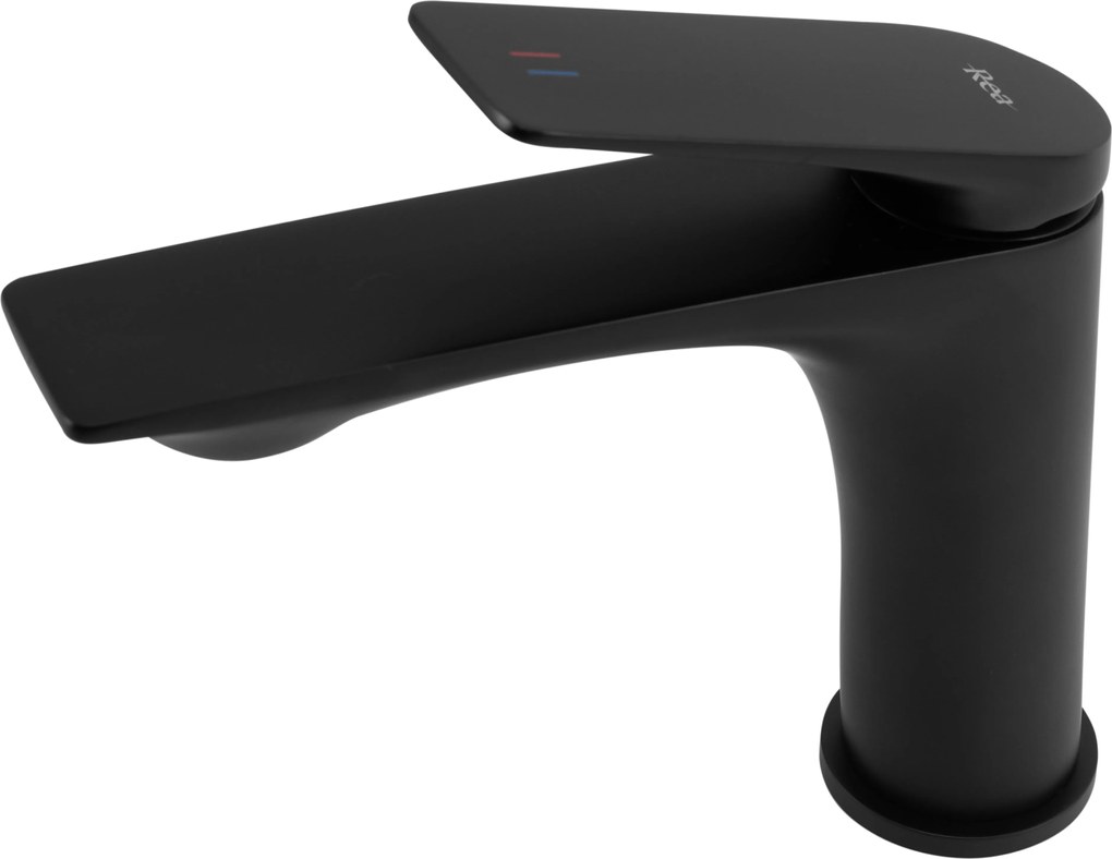Rea Avalon, umývadlová batéria h-165, čierna matná, REA-B1117