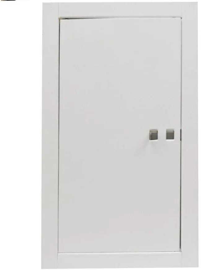 Komínové dvere 15x30 biele