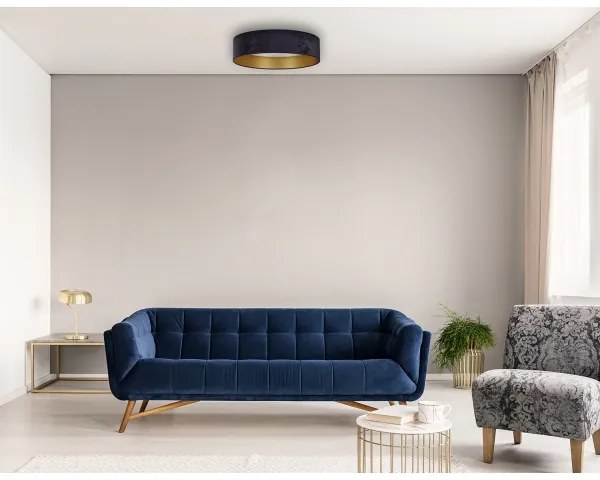 Brilagi - LED Stropné svietidlo VELVET STAR LED/24W/230V pr. 40 cm modrá/zlatá