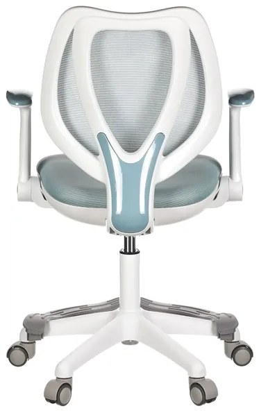 BONTEC Detská stolička, výškovo nastaviteľná, modrá sieťovina, KA-C806 BLUE Farba: Šedá