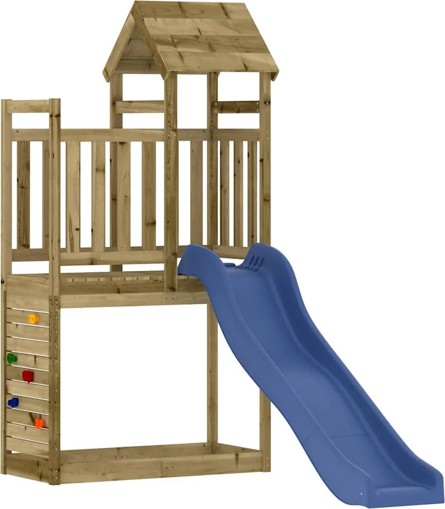 vidaXL Vonkajšia súprava na hranie impregnovaná borovica