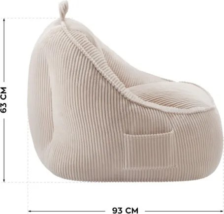 Sedací vak COMFY 4.0 béžový