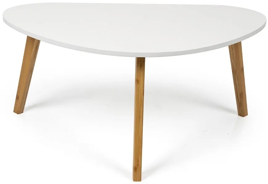 Noela Odkladací stolík SCANDIA 85 biely