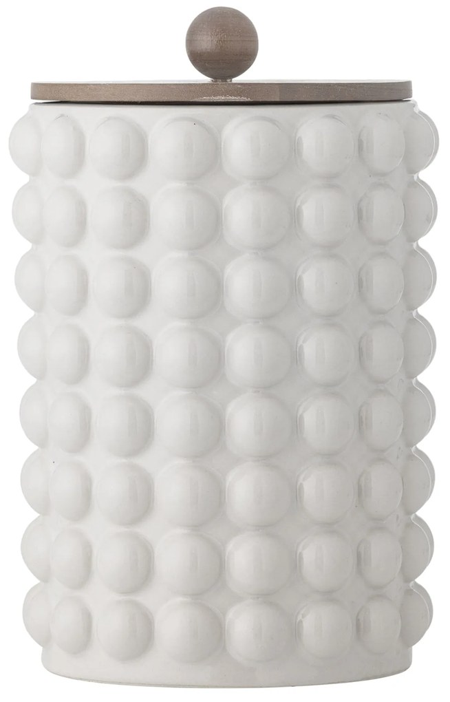 Bloomingville Keramická dóza Madge White 2550 ml