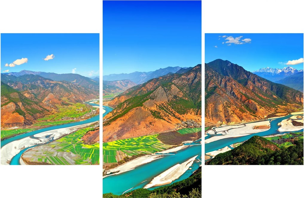 Obraz - River Yangtze (90x60 cm)