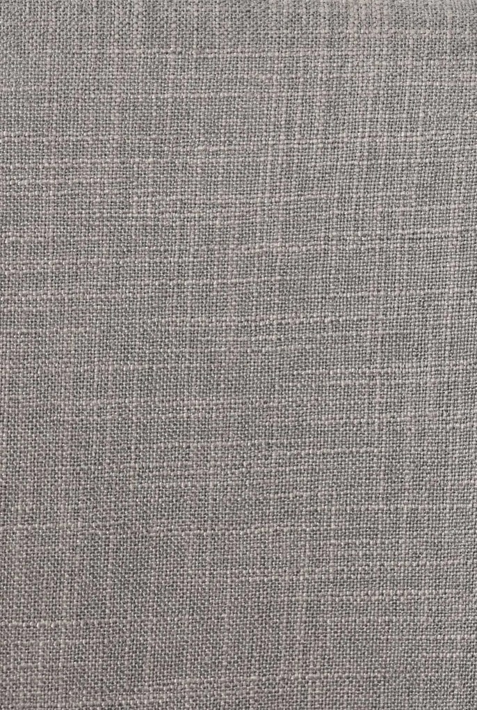 Barová stolička Grant - látka, drevené nohy natura - Sivá