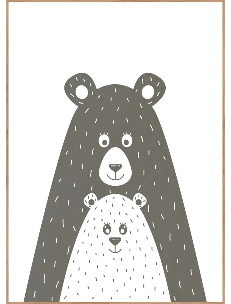 Detský obrázok 30x40 cm Safest Place – Malerifabrikken