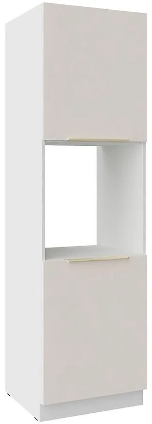 Kuchynská Skrinka Nicea 60DP-210 2F pieskovo béžová