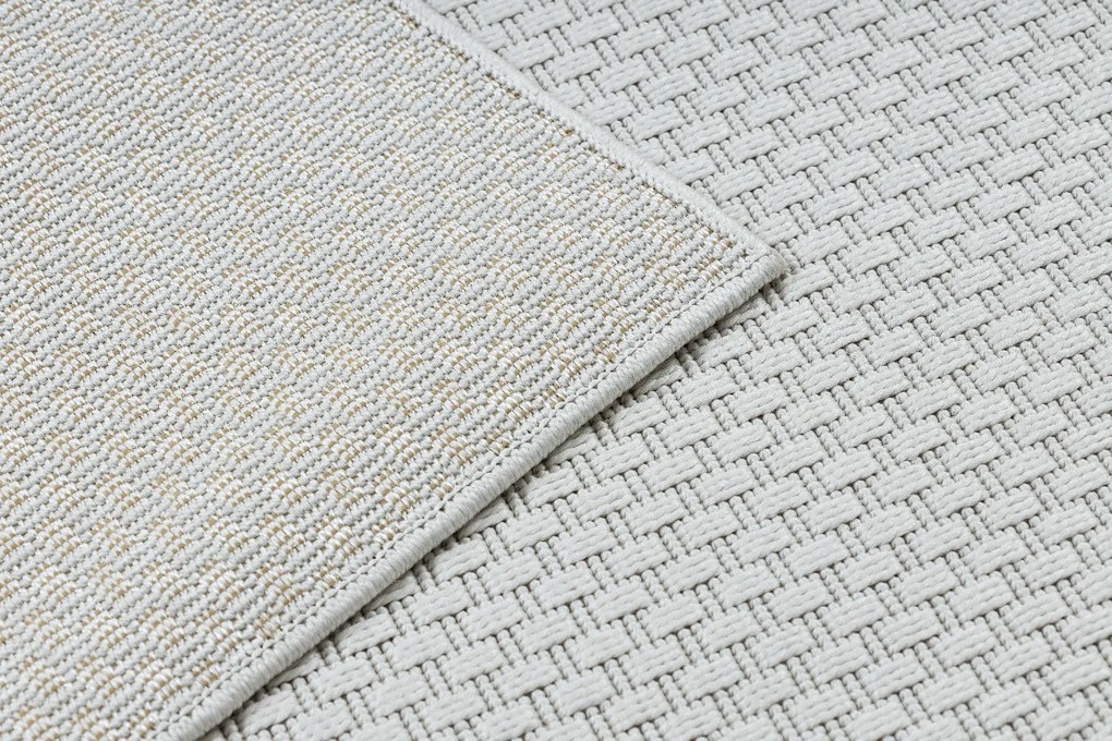 Dywany Łuszczów Kusový koberec Timo 6272 White – na von aj na doma - 70x200 cm