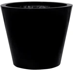 Fiberstone Glossy black bucket S 49x40 cm