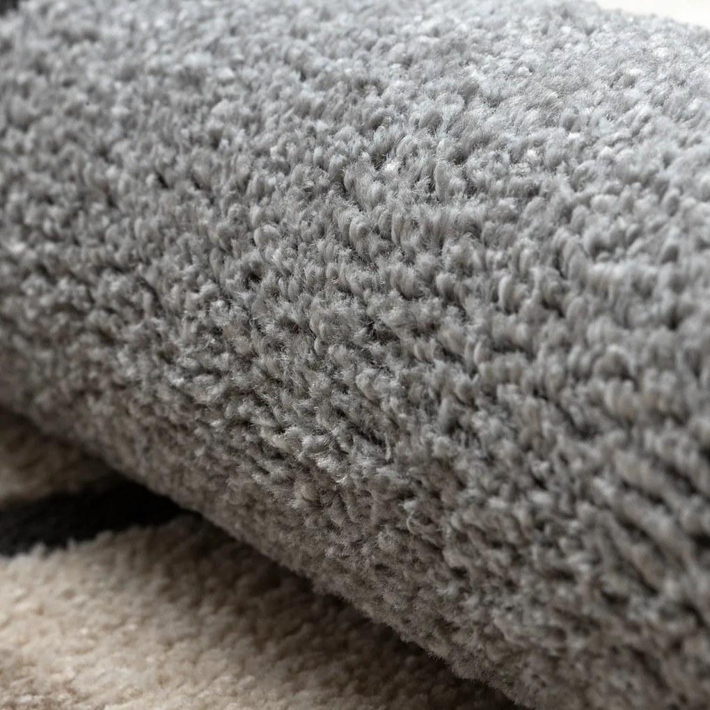 Dywany Łuszczów, Kusový koberec Fusion 9213 cream/beige, 200x290, béžová, kancelária