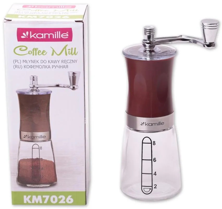 Mlynček na kávu ručný