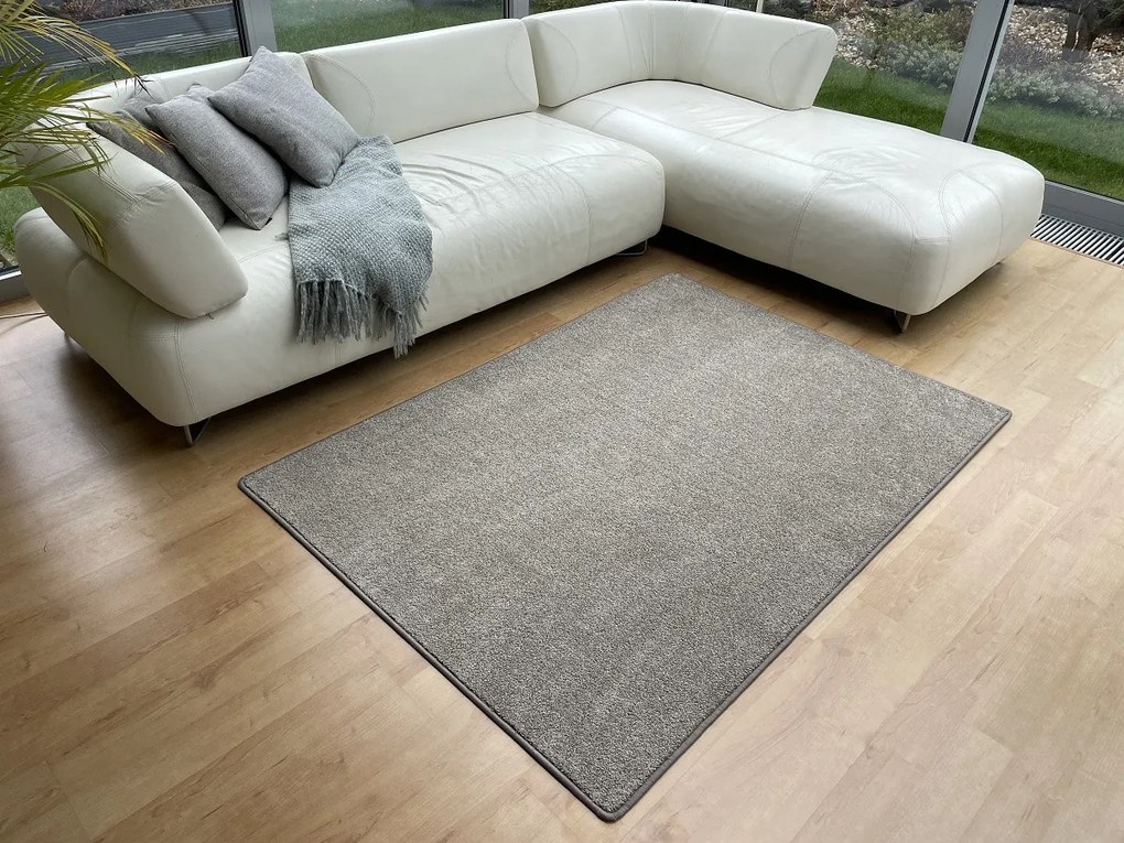 Vopi, Kusový koberec Capri béžový, 57x120, béžová, chodba / predsieň