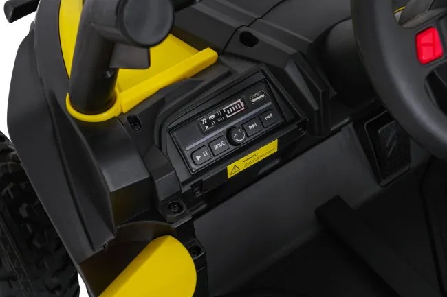 Elektrické autíčko Buggy Madman UTV-MX žlté