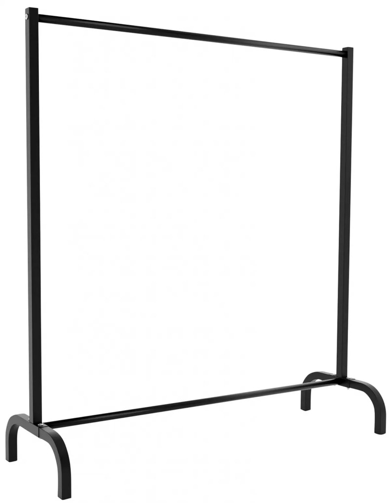Stojan na oblečenie Lara 120x38x120 - Čierna