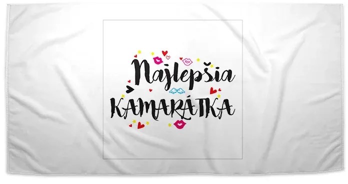 Sablio Uterák Najlepšia kamarátka - 70x140 cm
