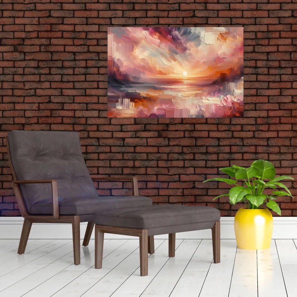 Obraz - Maľované červánky (90x60 cm)