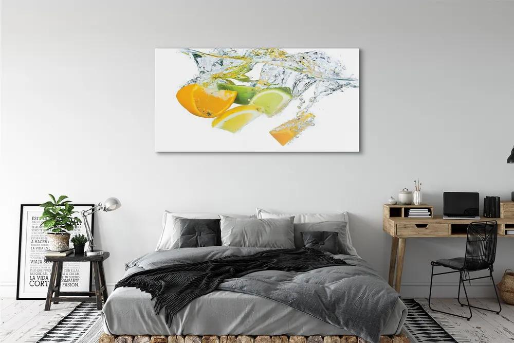 Obraz plexi Voda citrus 140x70 cm