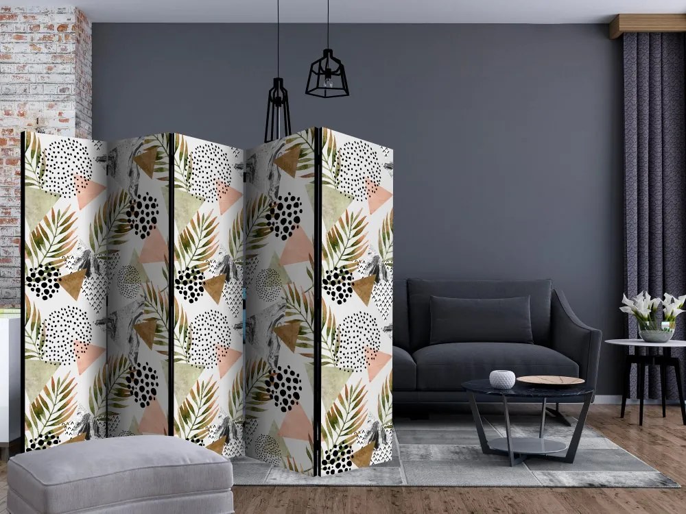 Artgeist Paraván - Tropical Geometry [Room Dividers]