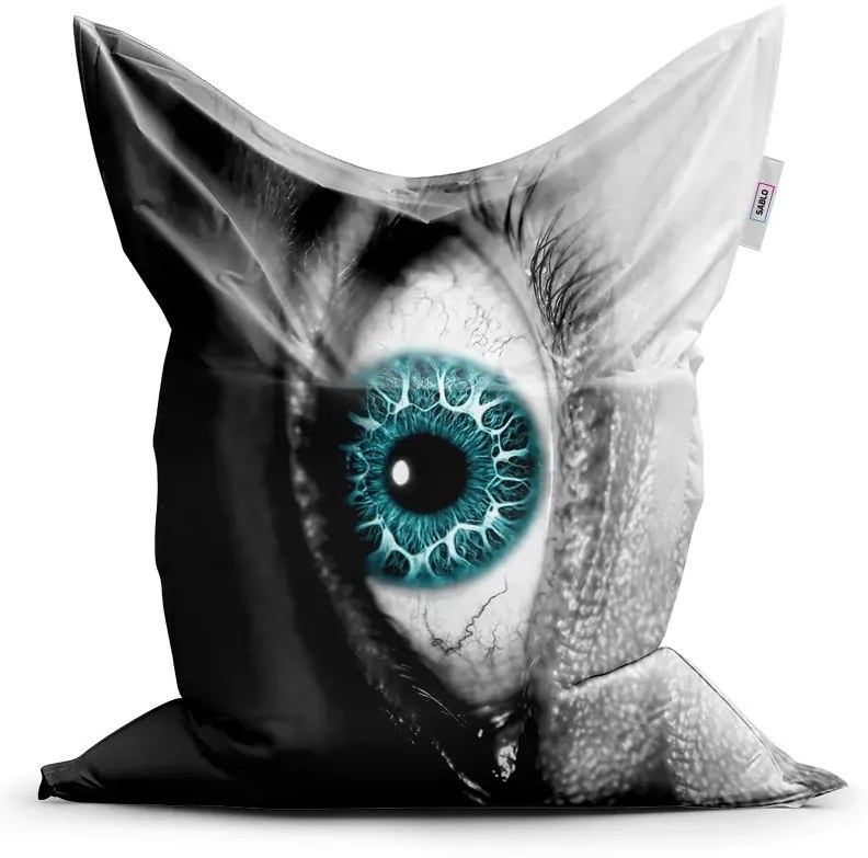 Sablio Sedací vak Modré oko - 150x100 cm