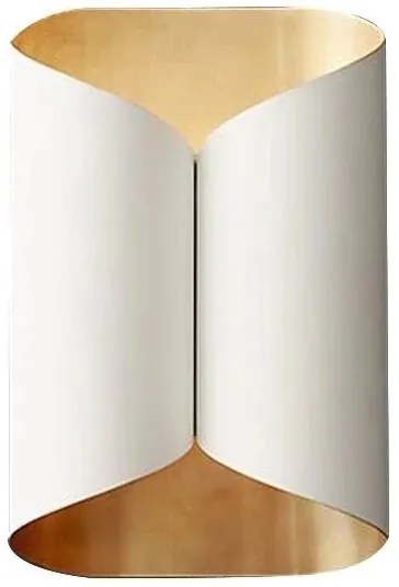 Nástenná lampa KINKIET STYLE IV biela/zlatá