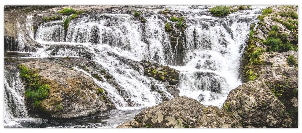 Obraz - Kaskády (120x50 cm)