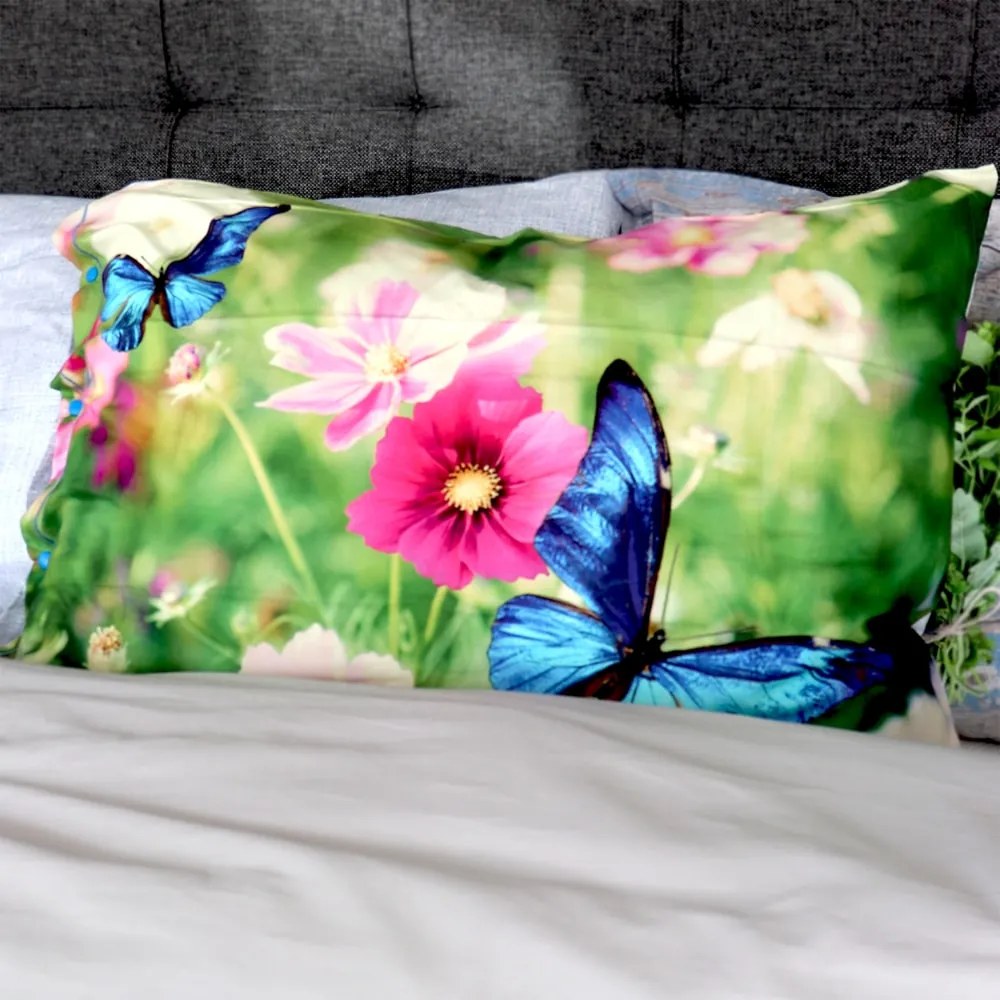 Gipetex Natural Dream 3D talianská obliečka 100% bavlna Garden - 220x200 / 2x70x90 cm