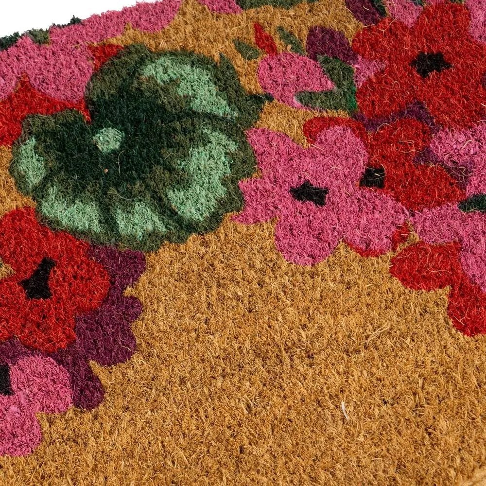 Rohožka z kokosového vlákna 40x60 cm Geranio – Casa Selección