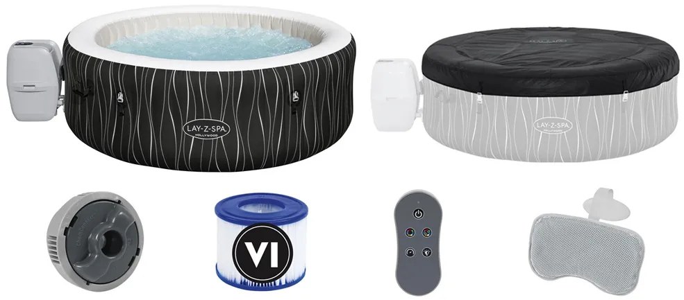 Bestway jacuzzi Lay-Z-Spa HOLLYWOOD 4-6os LED 60059