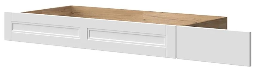 Zásuvka pod posteľ Tara fk/ta white/pacific walnut