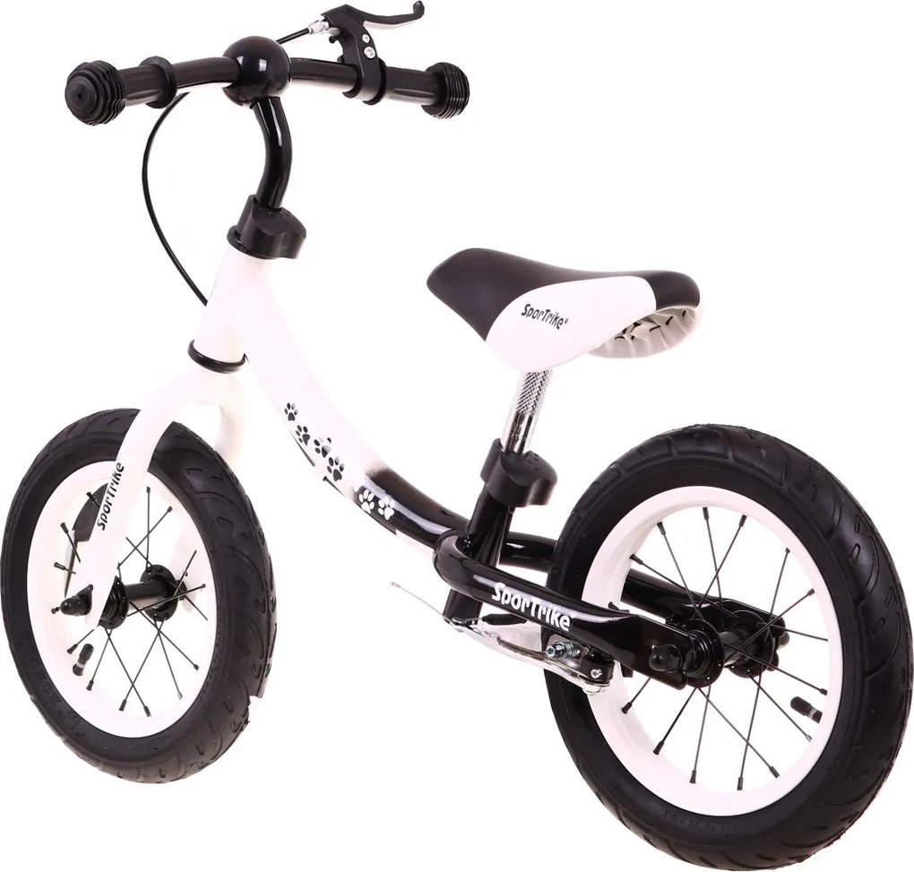 Ramiz Detský krosový bicykel Boomerang SporTrike Biela Učíme sa jazdiť + variabilné usporiadanie rámu