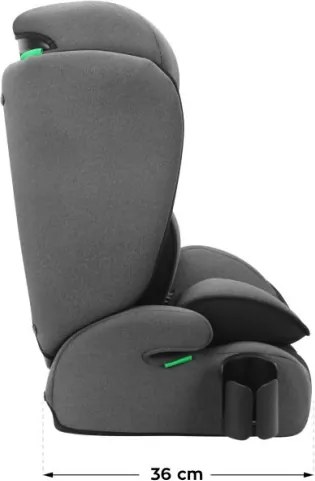 Autosedačka Zooma 25 i‑Size čierna / sivá