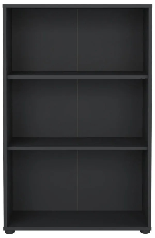 Antracitová knižnica 80x124 cm Sign – Tvilum