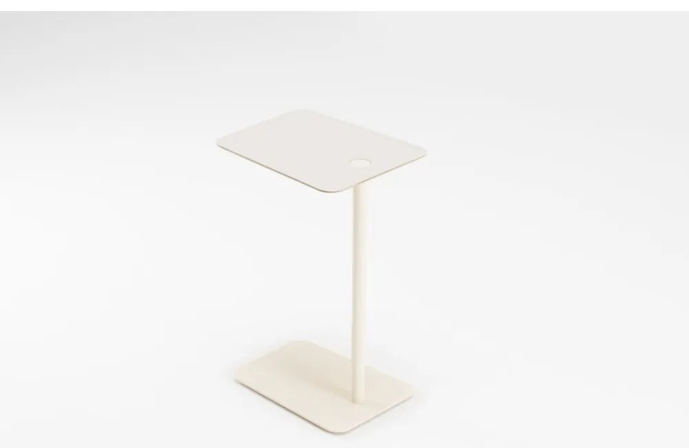 Kovový odkladací stolík 42x34.6 cm Loop - Gazzda