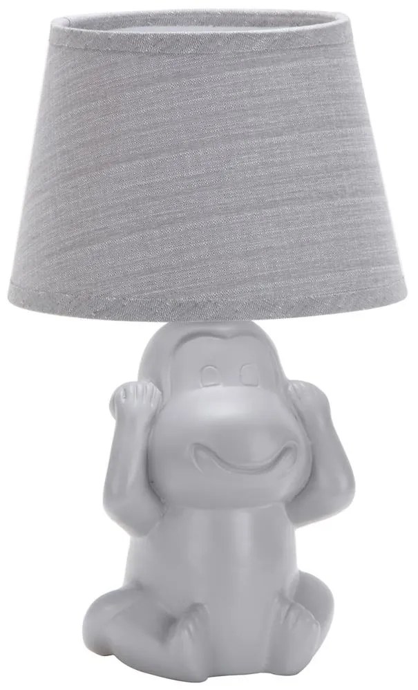 ONLI ONLI - Stolná lampa MONKEY 1xE14/6W/230V šedá OL0221