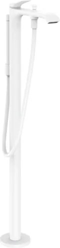 Hansgrohe Vivenis, voľnestojaca vaňová batéria do podlahy, s príslušenstvom, biela matná, HAN-75445700