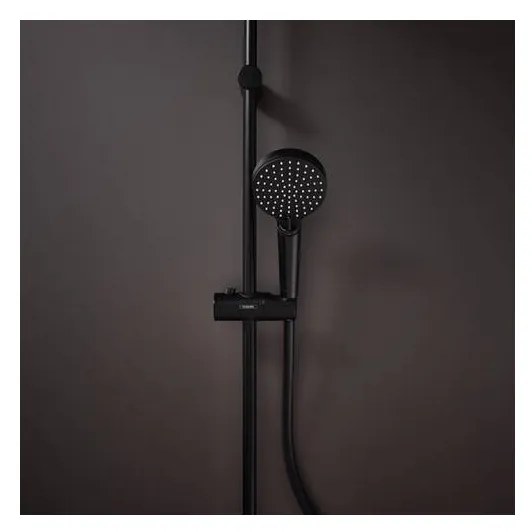 Hansgrohe Vernis Blend - Ručná sprcha Vario Ø 100 mm, čierna matná 26270670