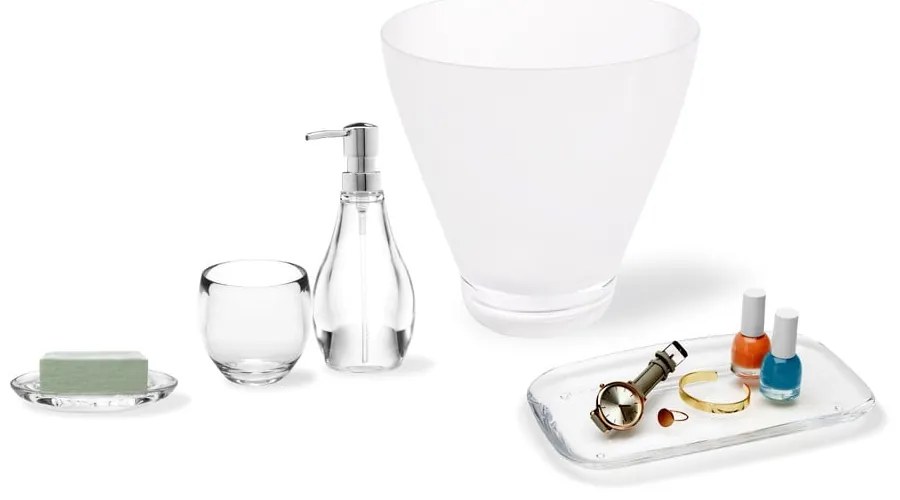 Plastový téglik na zubné kefky Droplet – Umbra