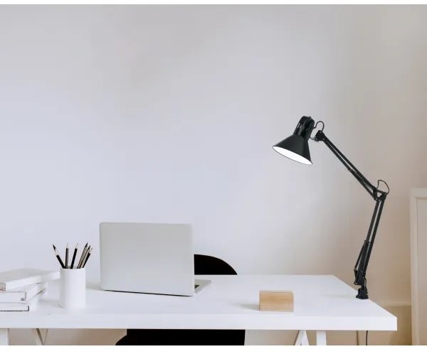 EGLO 90873 - Stolná lampa FIRMO 1xE27/40W