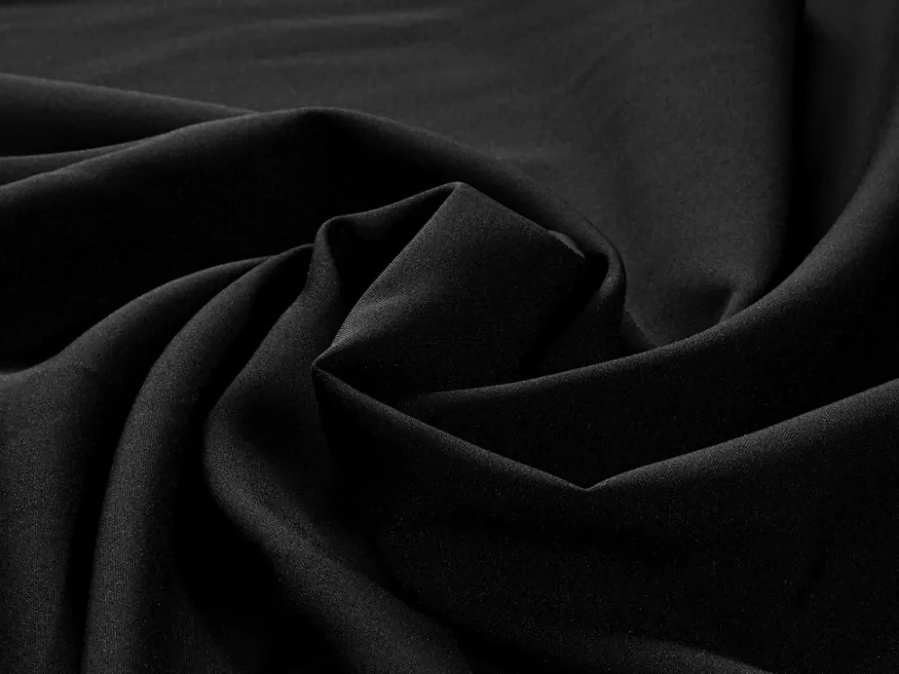 Biante Dekoračný obdĺžnikový obrus Rongo RG-014 Čierny 50x100 cm