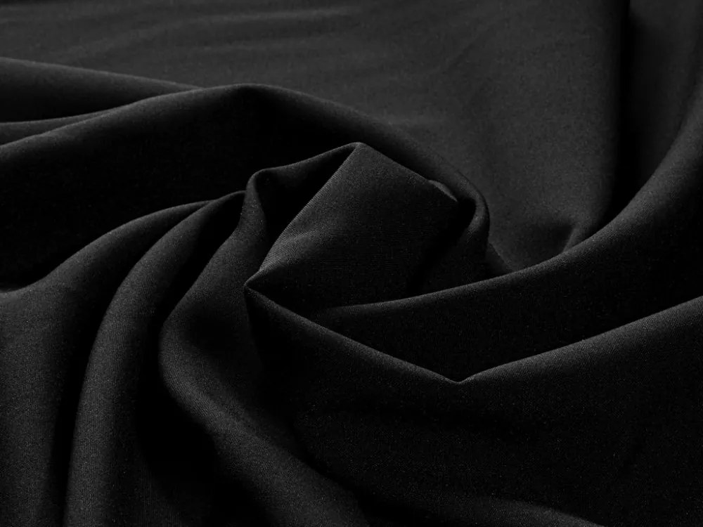 Biante Dekoračný obdĺžnikový obrus Rongo RG-014 Čierny 80x120 cm