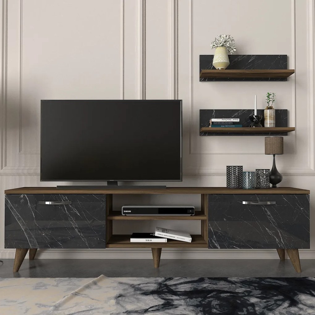 Televízny stolík Ayden Marble