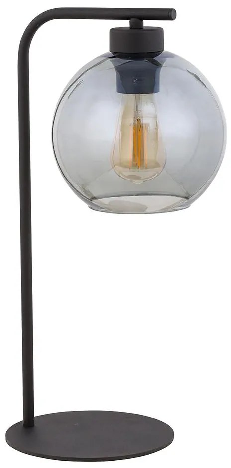 TK Lighting Stolná lampa CUBUS 1xE27/60W/230V čierna TK5102
