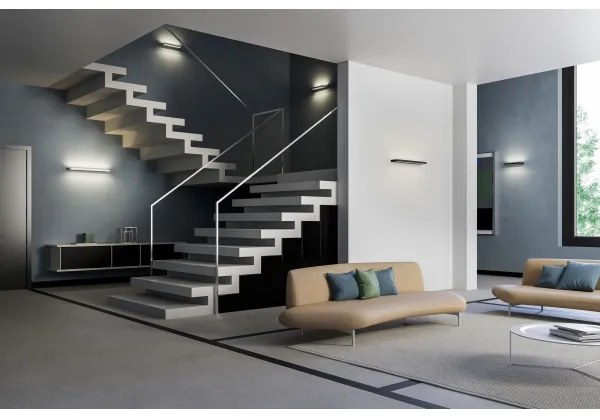 Redo 01-3555 - LED Nástenné svietidlo SEED LED/30W/230V čierna